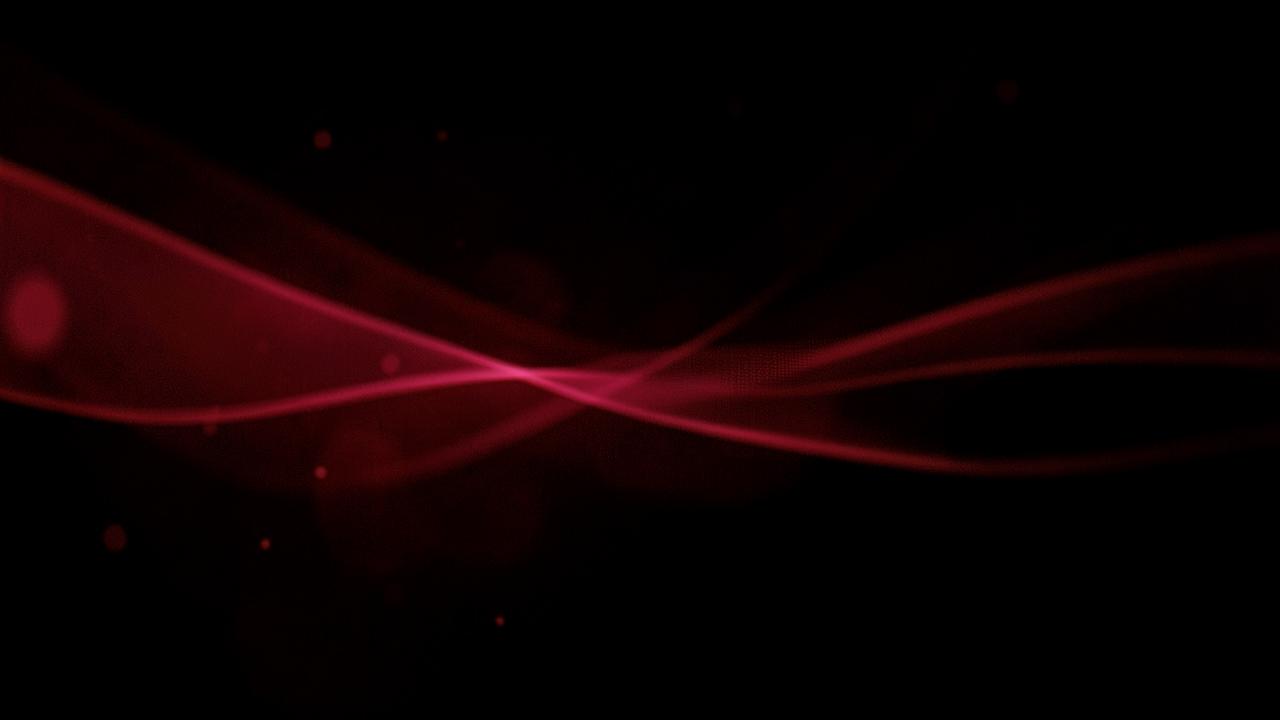 Flowing red light streams